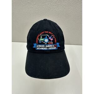 Unbranded Baseball Hat 2014 Across America for Wounded Heros Black Adjustable